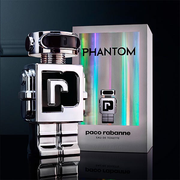 Conjunto com 3 Perfumes: Versace DYLAN BLUE, Paco Rabanne PHANTOM, Jean Paul Gaultier ULTRA MALE (Eau de Parfum)